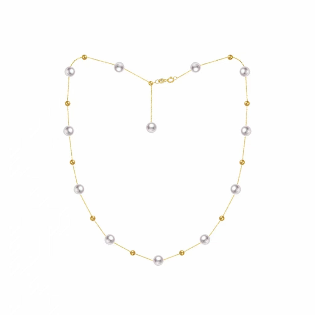 Starlit Sky Freshwater Pearl Necklace