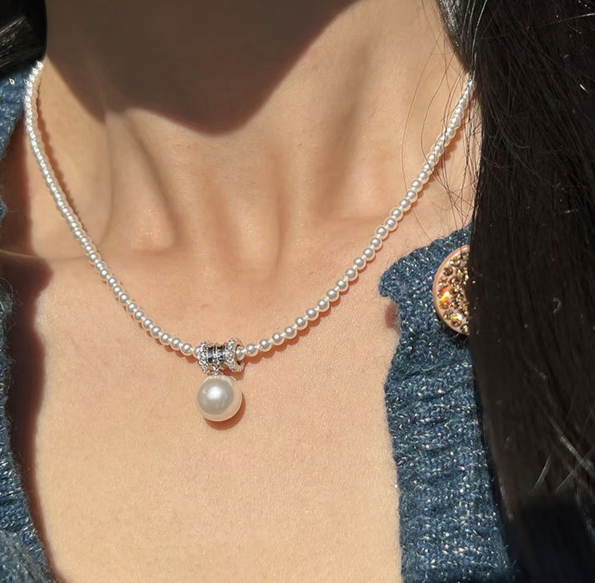 Elegant Layered Freshwater Pearl Necklace