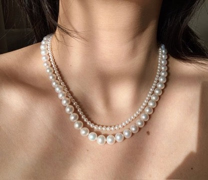 Layered Freshwater Pearl Necklace