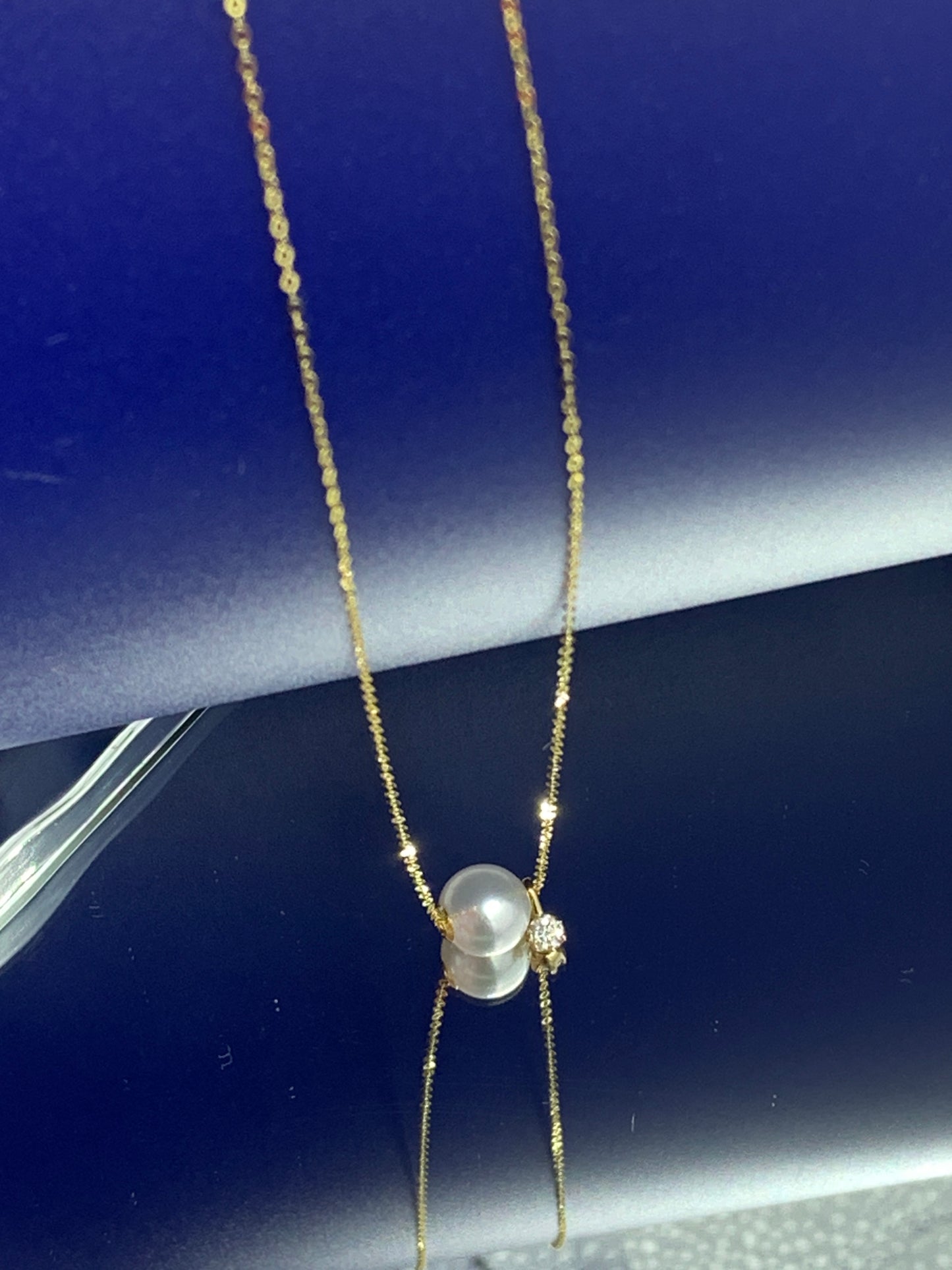Lustre Drop – Akoya Pearl Bubble Pendant Necklace