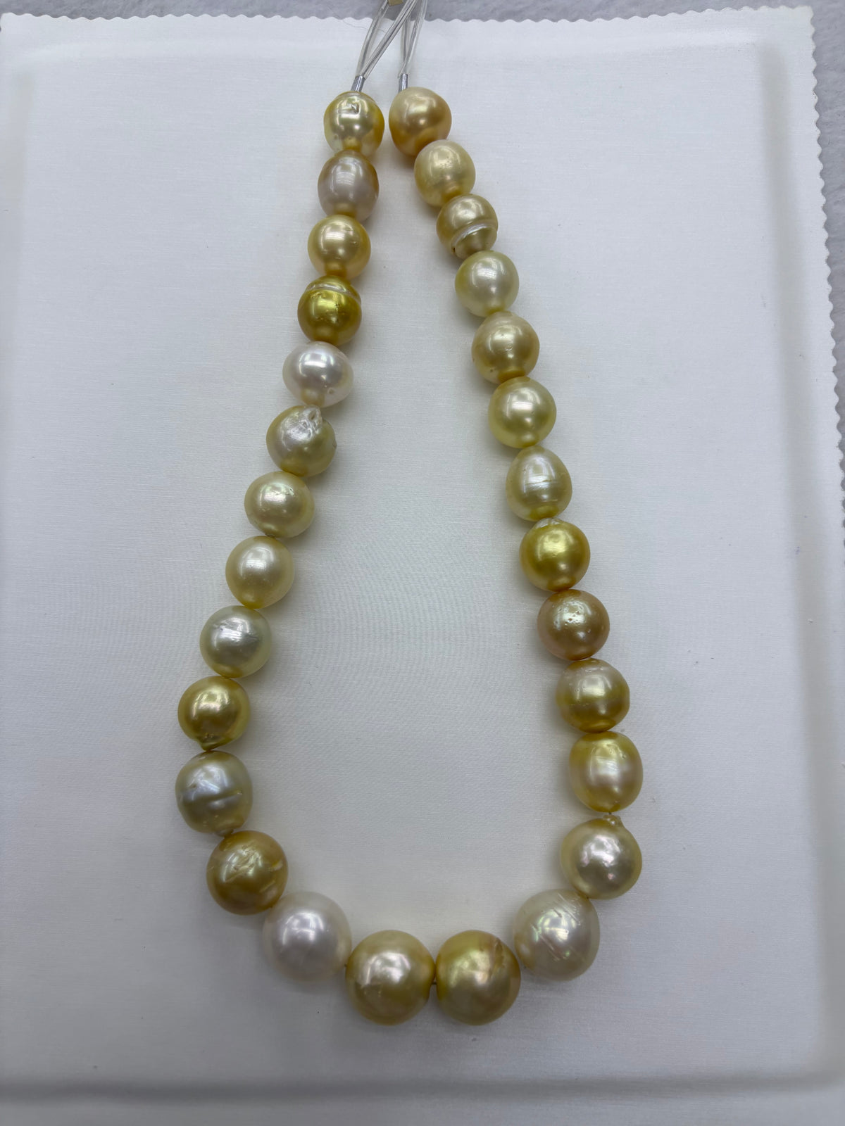 Golden South Sea Pearl Strand | 12–16mm AA Grade
