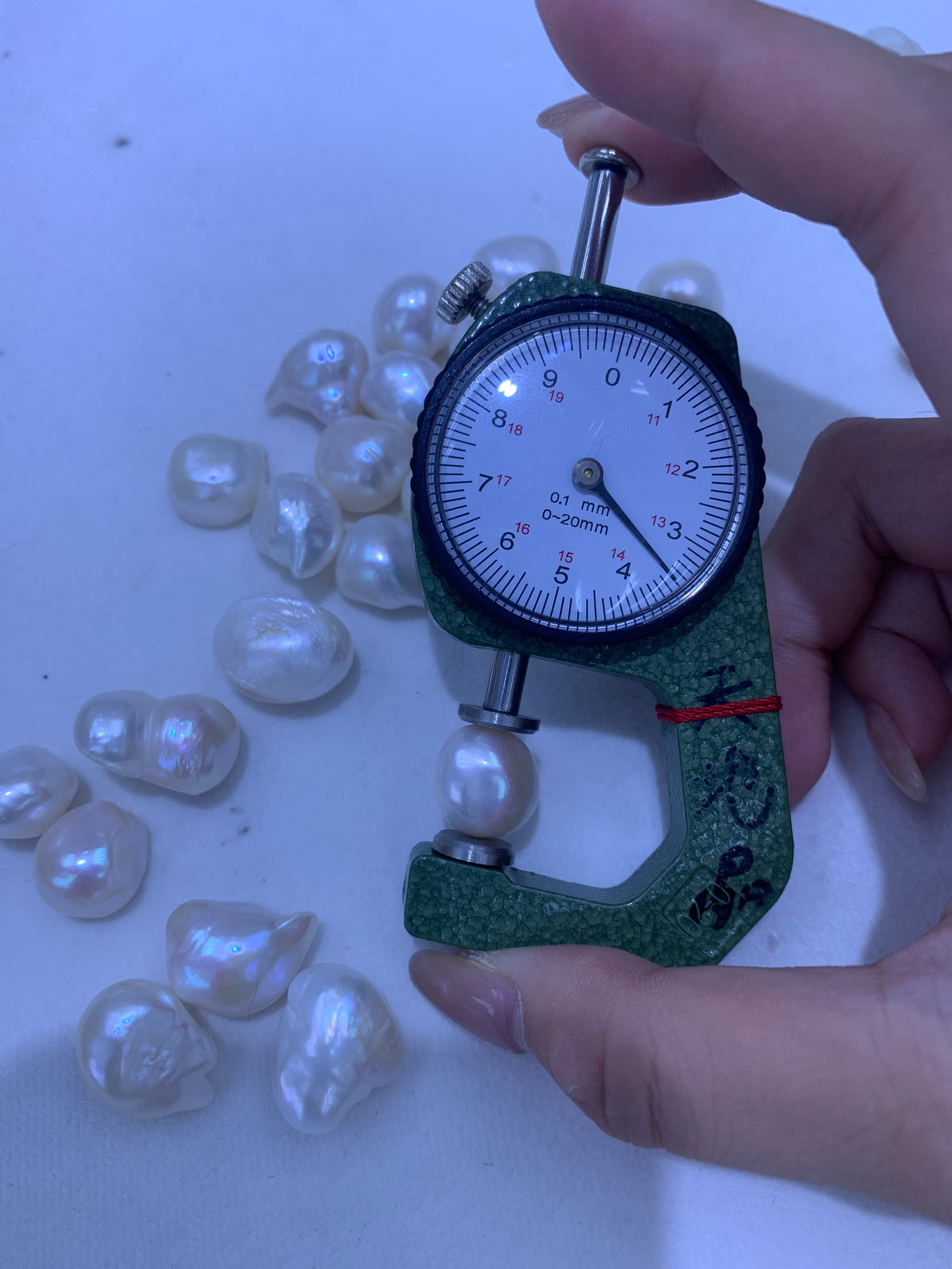 White Baroque (Keshi) Freshwater Pearl Losse | 13mm AAA Grade | Per Kilogram