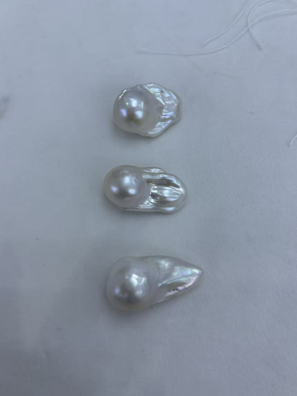 White Freshwater Baroque Pearl | 17–19mm AAA Grade