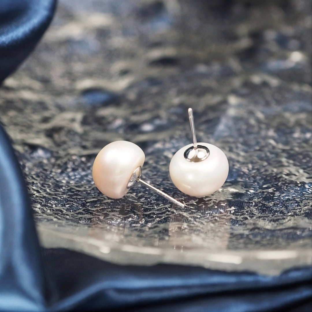 Pearl Stud Earrings