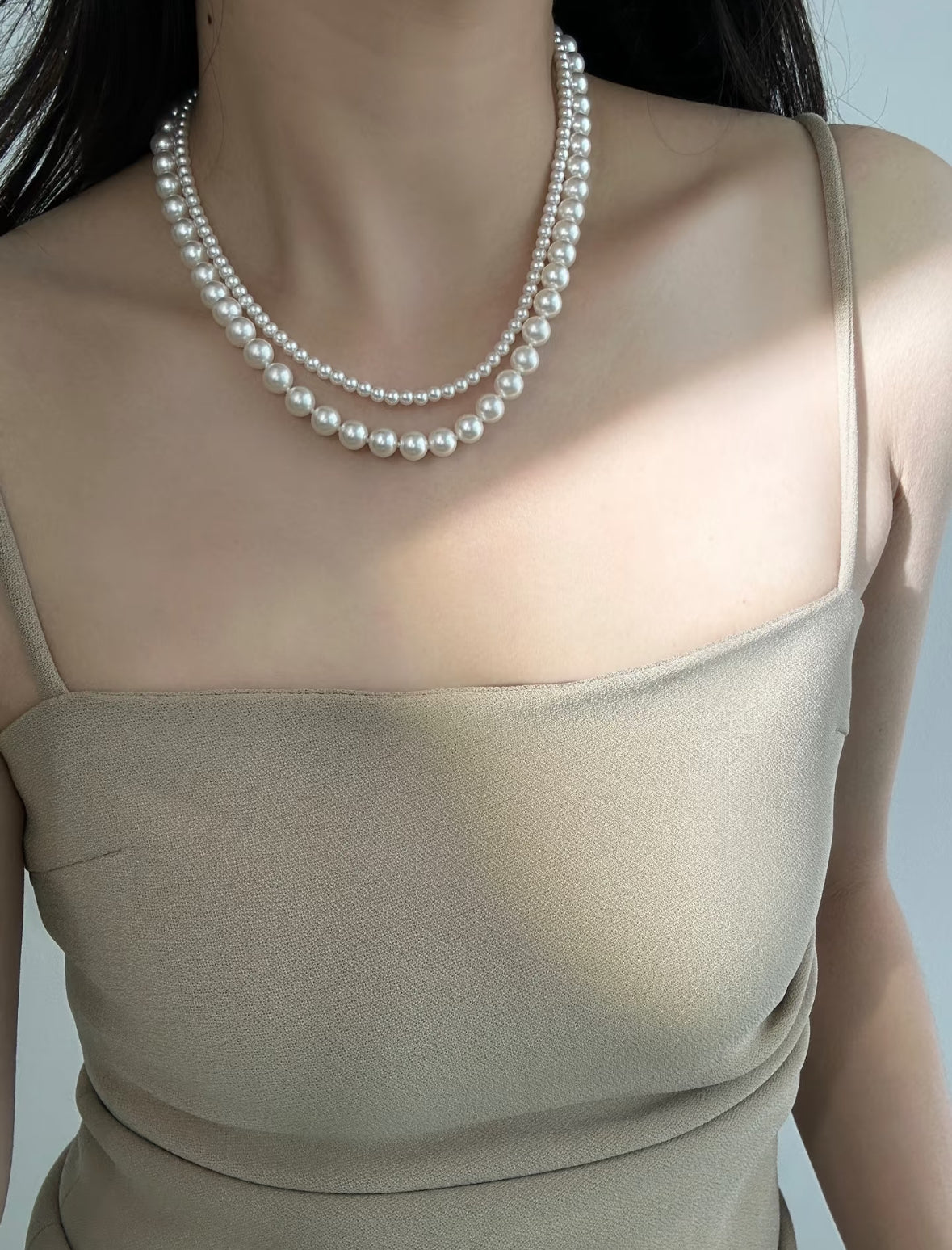 Layered Freshwater Pearl Necklace
