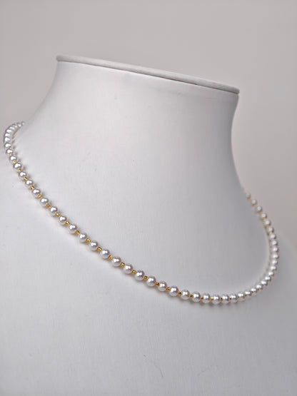 S925 Silver - White Freshwater Pearl Jewelry | 3–10mm AAA Grade | Round Pearls