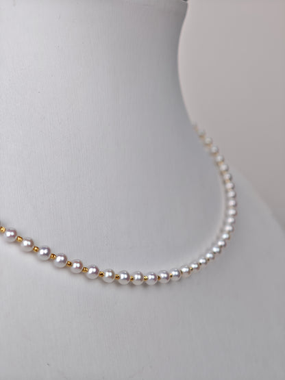 S925 Silver - White Freshwater Pearl Jewelry | 3–10mm AAA Grade | Round Pearls