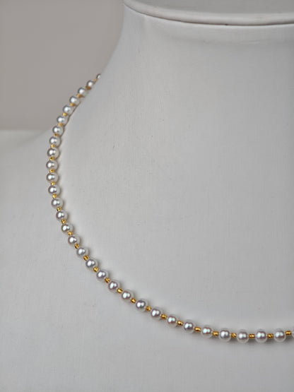 S925 Silver - White Freshwater Pearl Jewelry | 3–10mm AAA Grade | Round Pearls