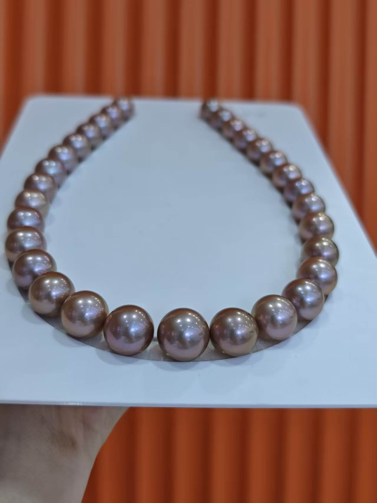 Metallic Freshwater Edison Pearl Strand | 13–16mm AAAA Grade