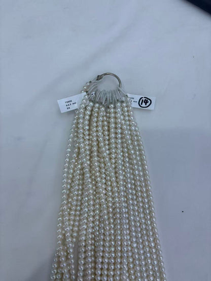 White Freshwater Pearl Strand | 5–5.5mm AAA Grade