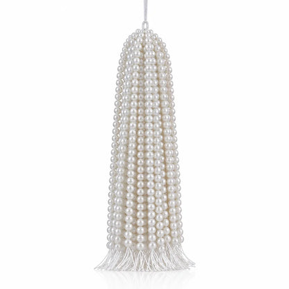 White Oval Freshwater Pearl Strand | 2–2.5mm AAA Grade | Per Strand