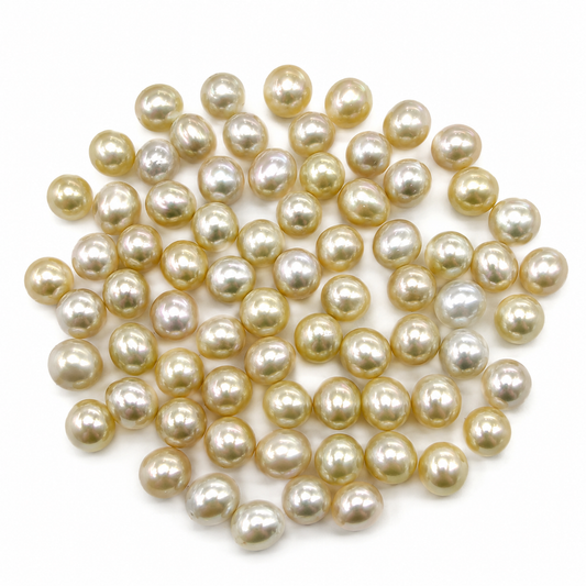 South Sea Golden Pearl Loose Pearls | 11–12mm AAA Grade