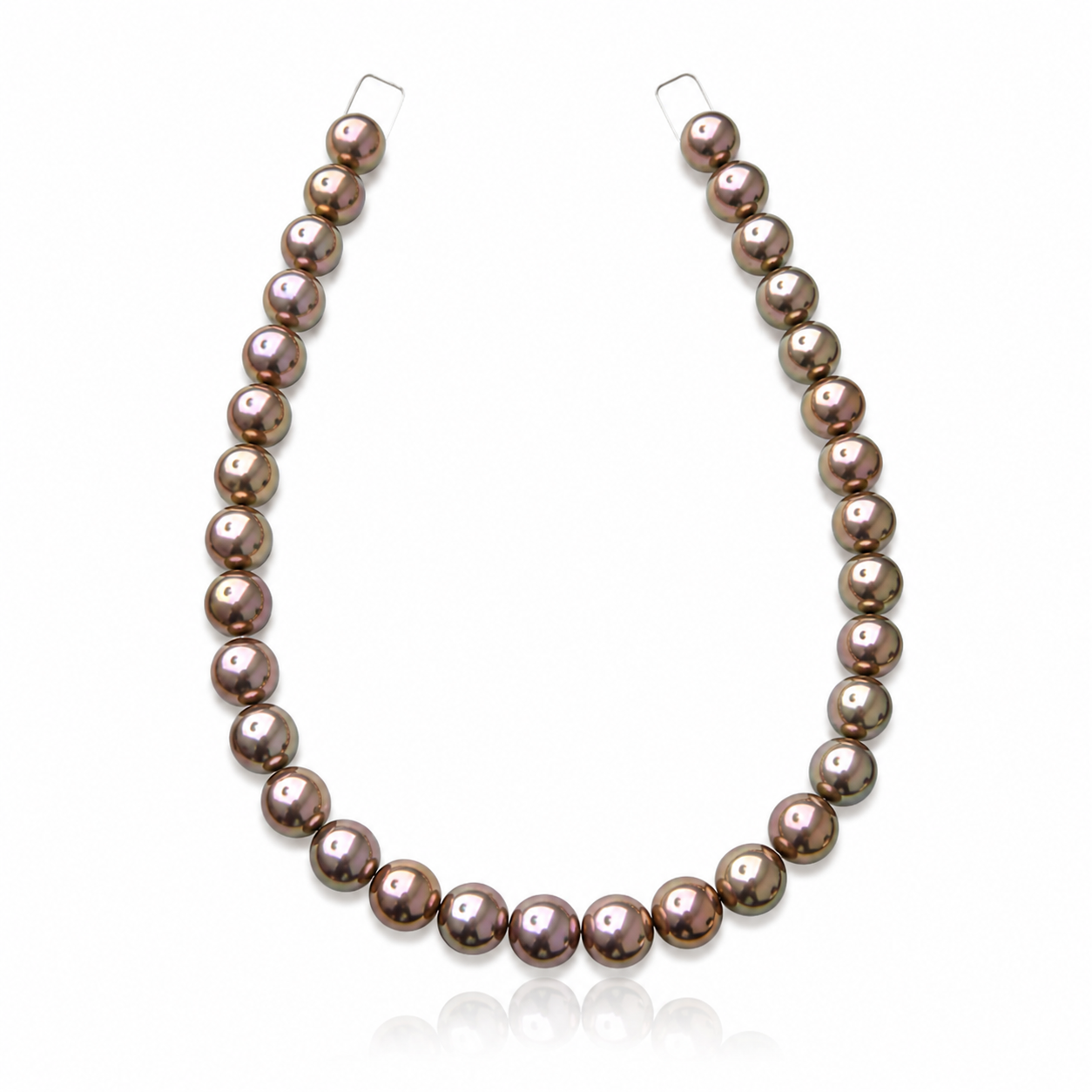 Pistachio Freshwater Edison Pearl Strand | 13–16mm AAAA Grade