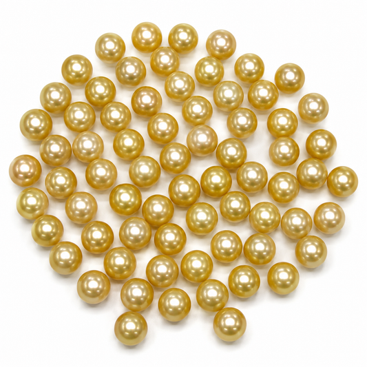 South Sea Golden Loose Pearl | 9–11mm AAA Grade