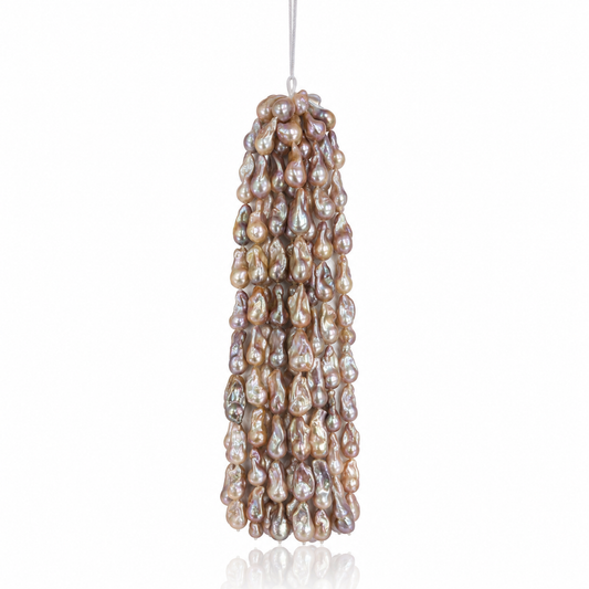 Mixed Color Baroque Freshwater Pearl Strand | 14–16mm AAA Grade