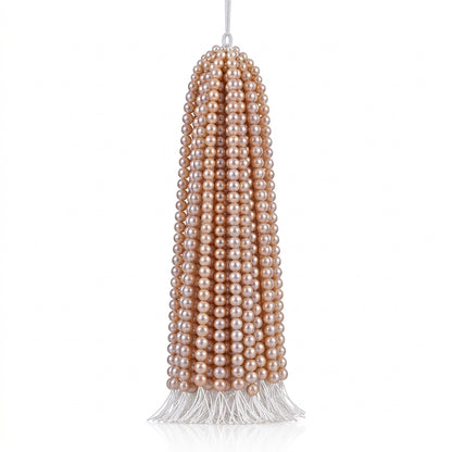 Pink Freshwater Pearl Strand | 3.5–4mm AAA Grade
