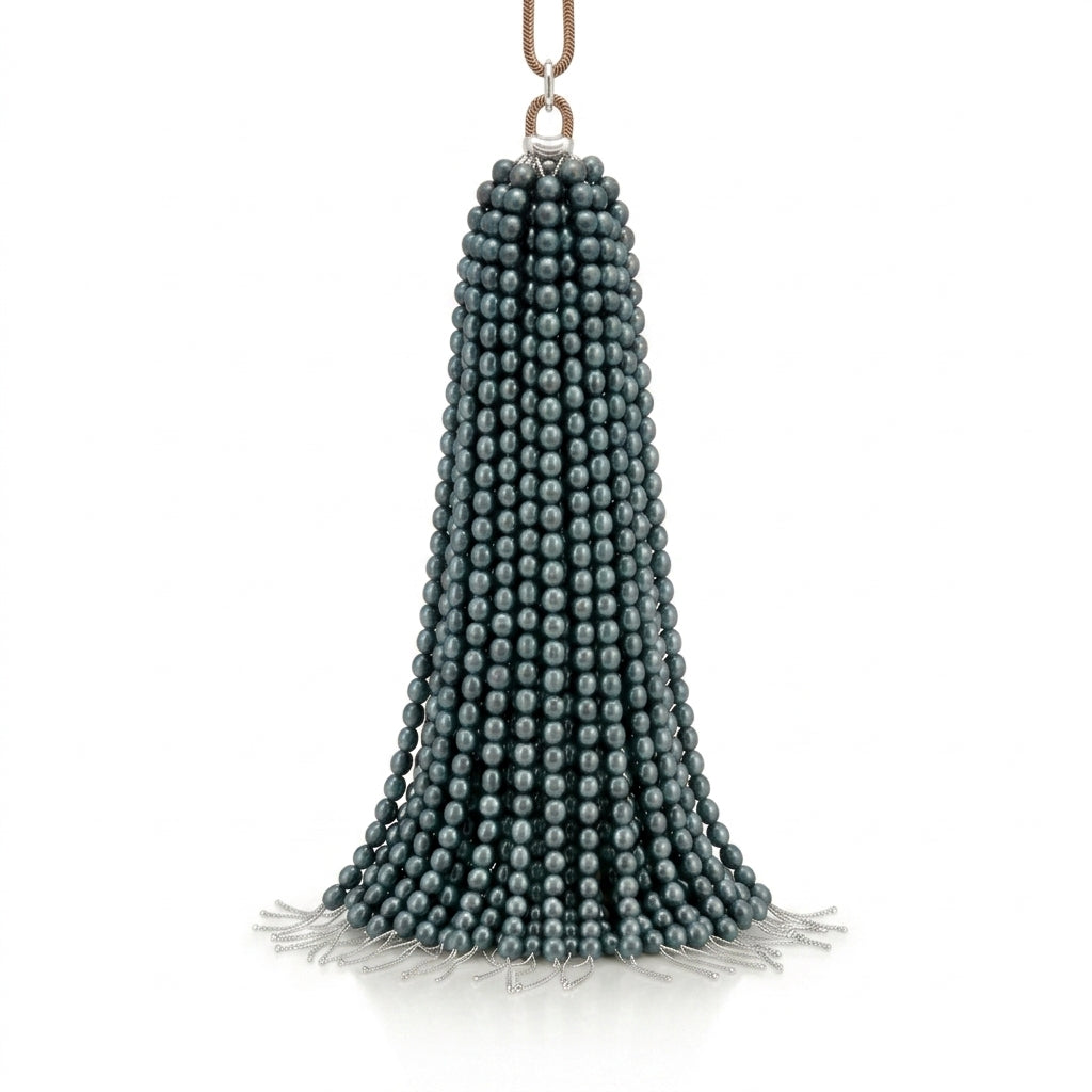 Black Freshwater Pearl Strand | 9–10mm AAA Grade