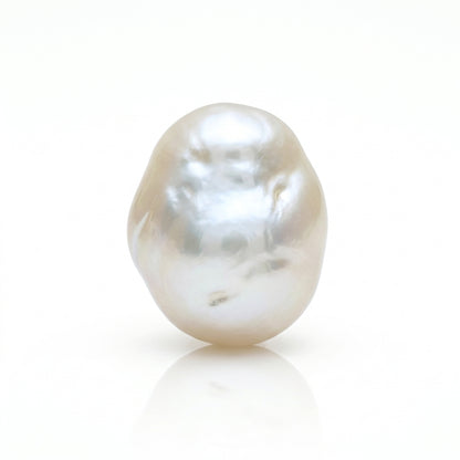 White Australian South Sea Baroque Loose Pearl | 21 × 27mm AAAA Grade | Per Piece