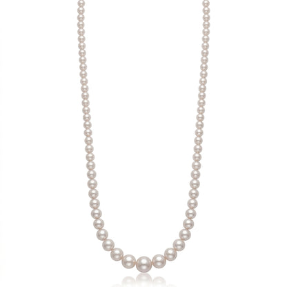 Pink Freshwater Pearl Necklace | 3–8mm AAAA Grade