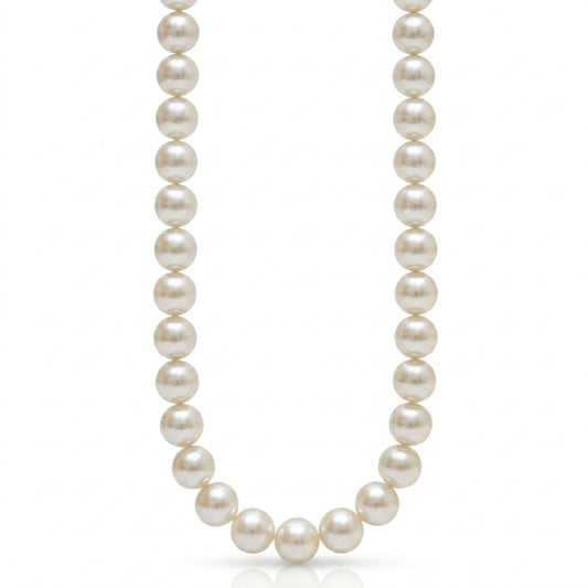 White Freshwater Edison Pearl Strand | 13–14mm AAA+ Grade