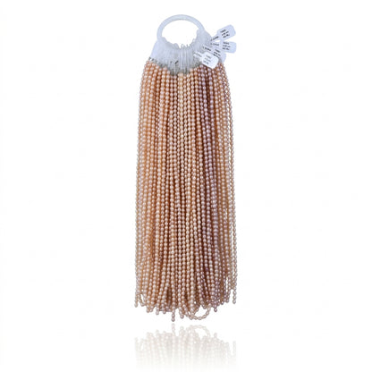 Orange & Purple Freshwater Pearl Strand | 4–4.5mm AA Grade