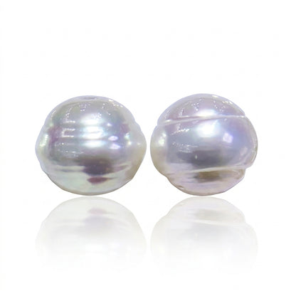Australian South Sea White Ribbed Loose Pearl | 12–13mm AAA Grade | Per Piece