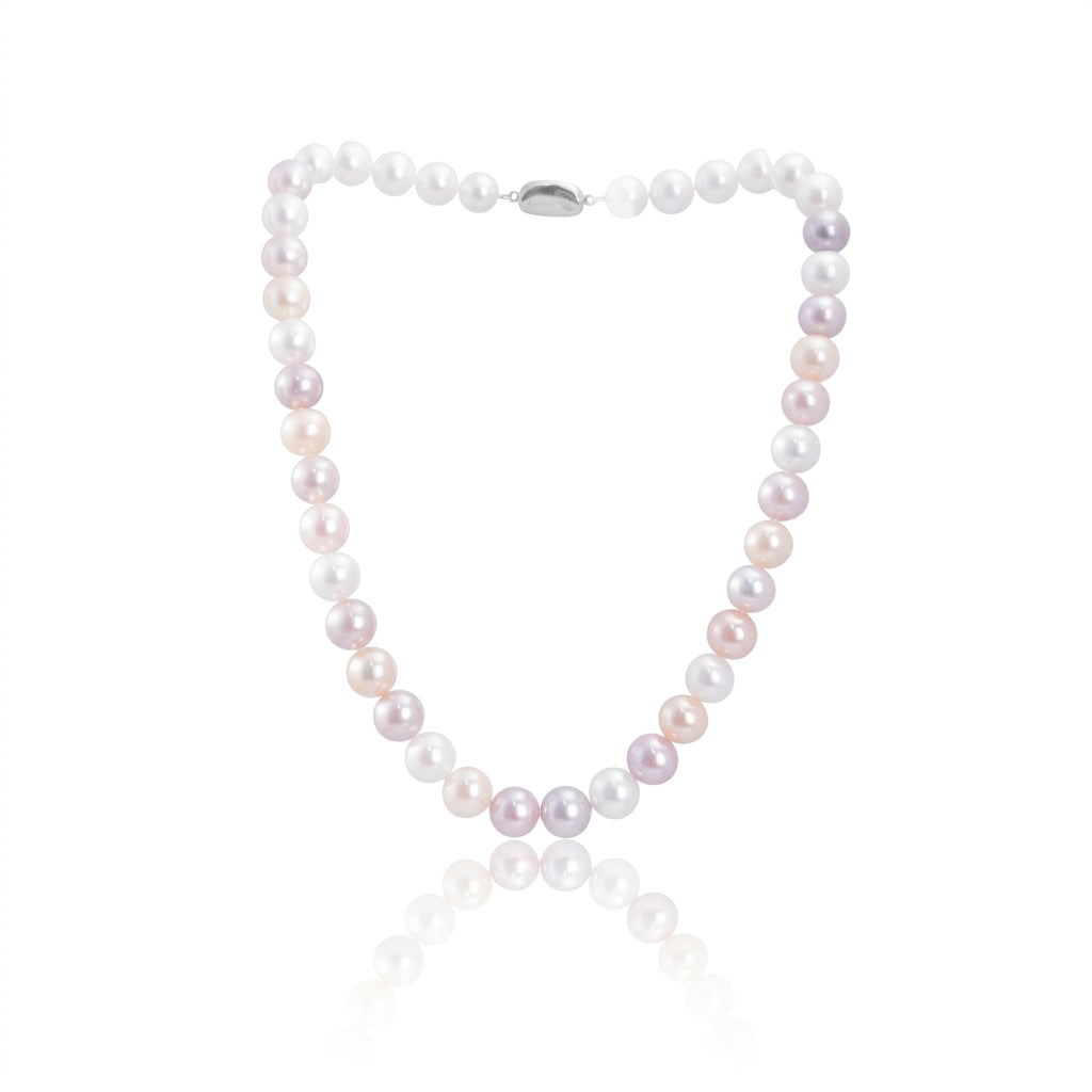 S925 Silver - Freshwater Pearl Necklace | 9–10mm