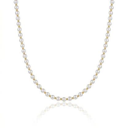 S925 Silver - White Freshwater Pearl Jewelry | 3–10mm AAA Grade | Round Pearls