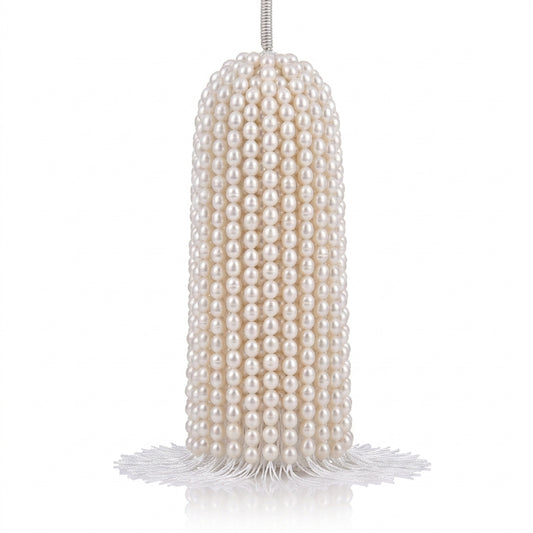 Pinkish-White Freshwater Pearl Strand | 6–6.5mm AAAA Grade