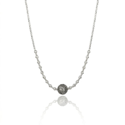 S925 Silver - Black Tahitian Keshi Pearl Jewelry | 13–14mm AAAA Grade