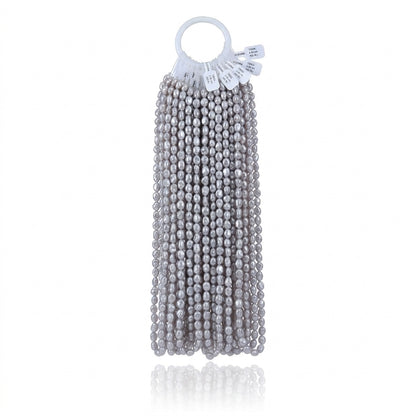 White Freshwater Keshi Pearl Strand | 7–8mm AA Grade