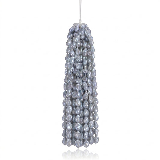 White Baroque Freshwater Pearl Strand | 14–16mm AAA Grade