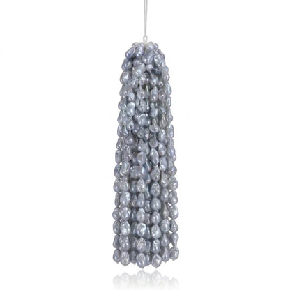 White Baroque Freshwater Pearl Strand | 17 × 19 × 40mm Grade A | Per Strand