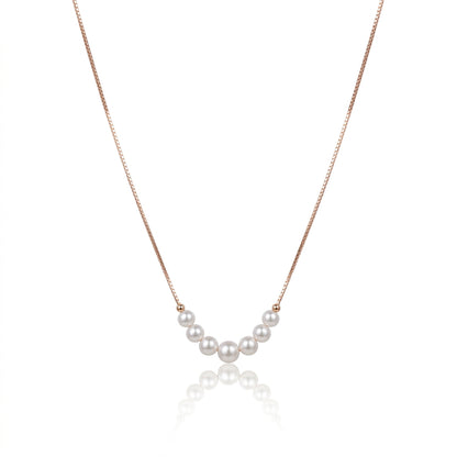 White Freshwater Cultured Pearls S925 Sterling Silver