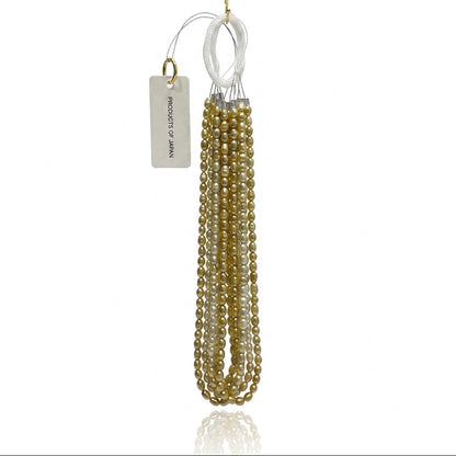 South Sea Golden Keshi Pearl Strand | AAAA Grade