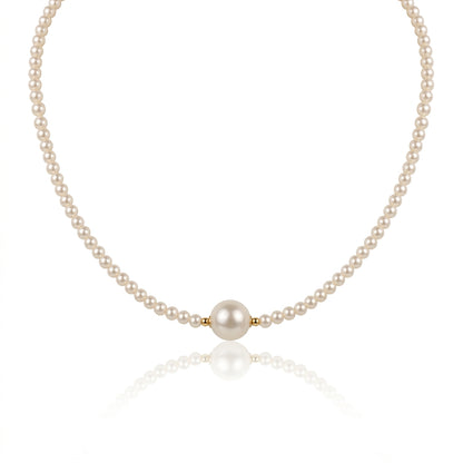 Titanium Steel - White Freshwater Pearl Jewelry | 3–10mm AAA Grade