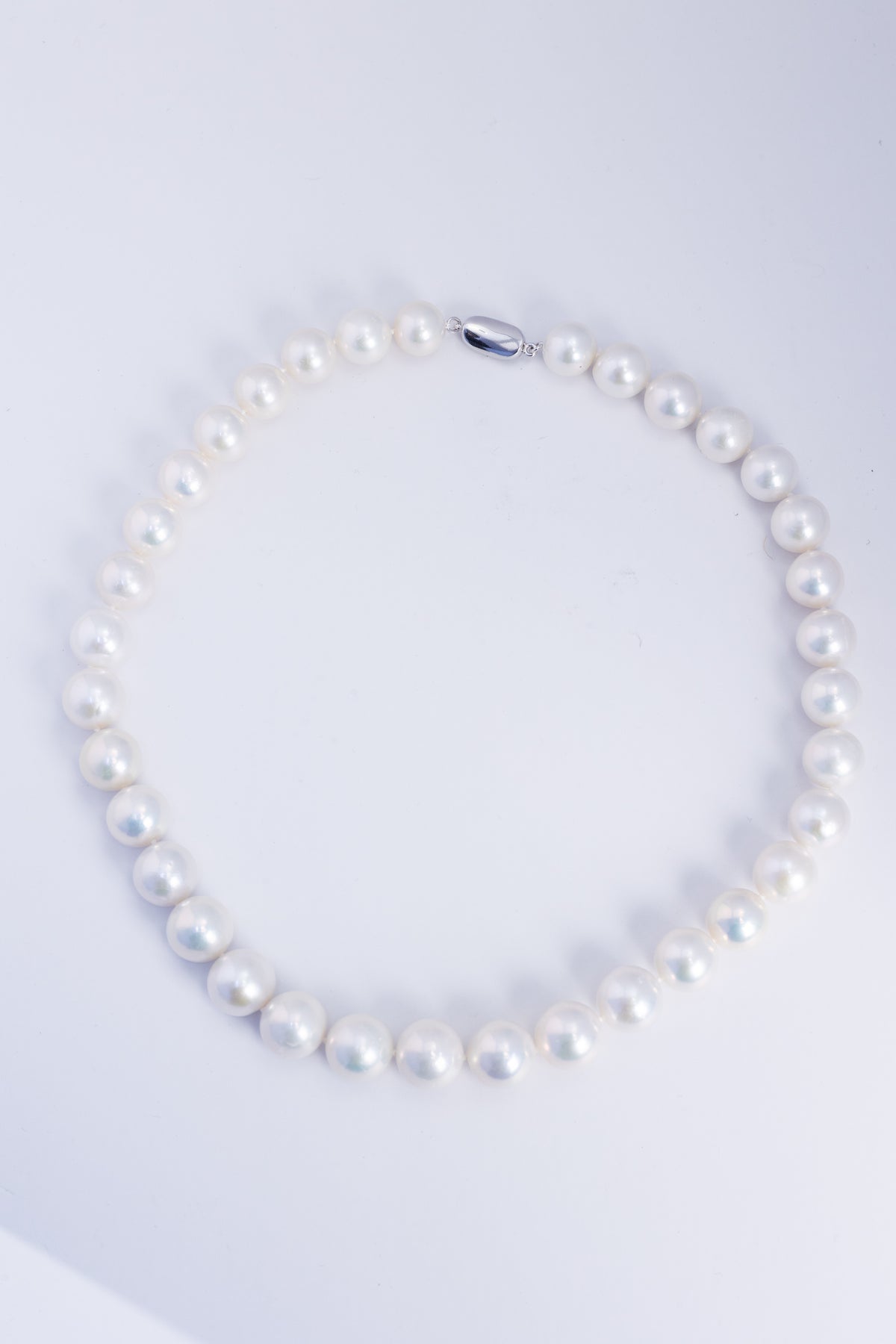 S925 Silver - Freshwater Pearl Necklace | 11–13mm