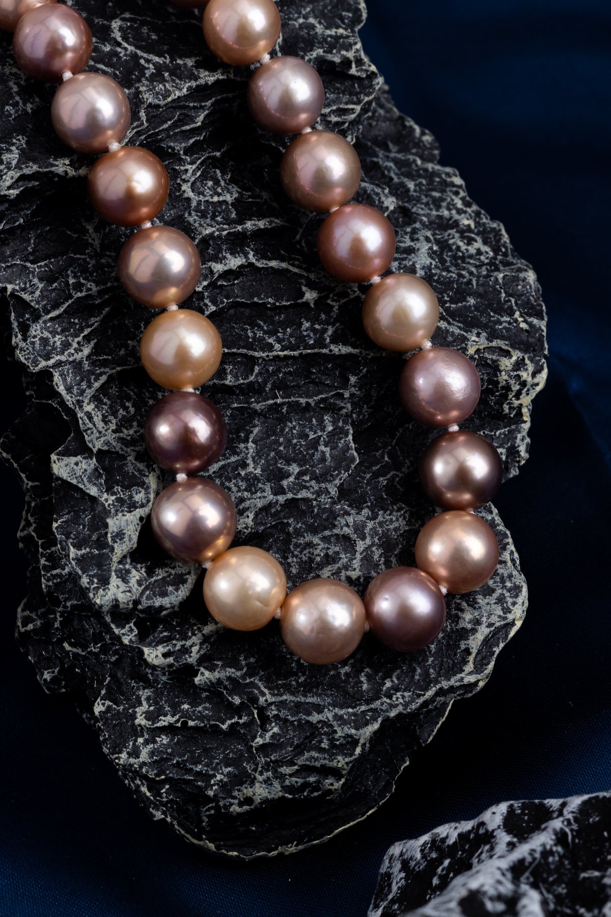 S925 Silver - Mixed Color Freshwater Pearl Detachable Necklace | 3.5–4mm & 7–8mm AAA Grade