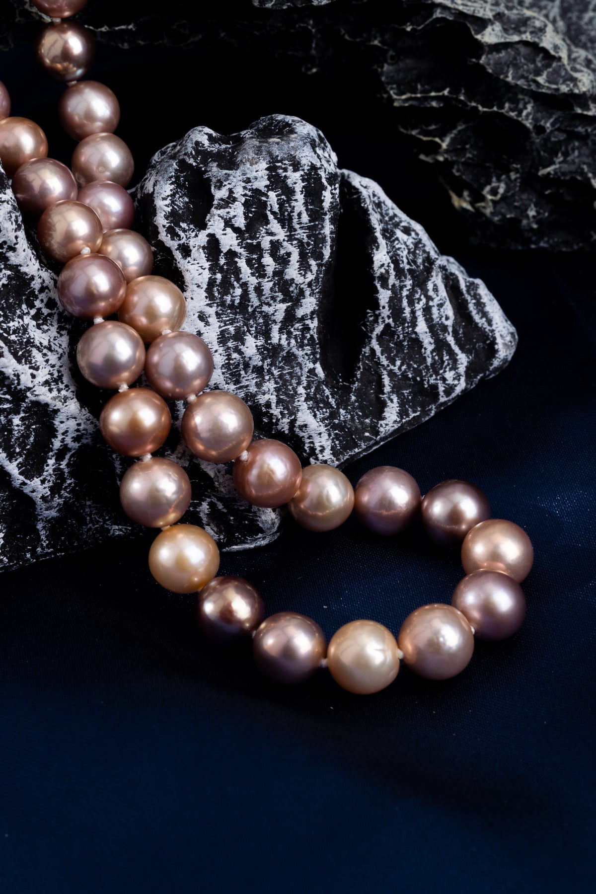 S925 Silver - Mixed Color Freshwater Pearl Detachable Necklace | 3.5–4mm & 7–8mm AAA Grade