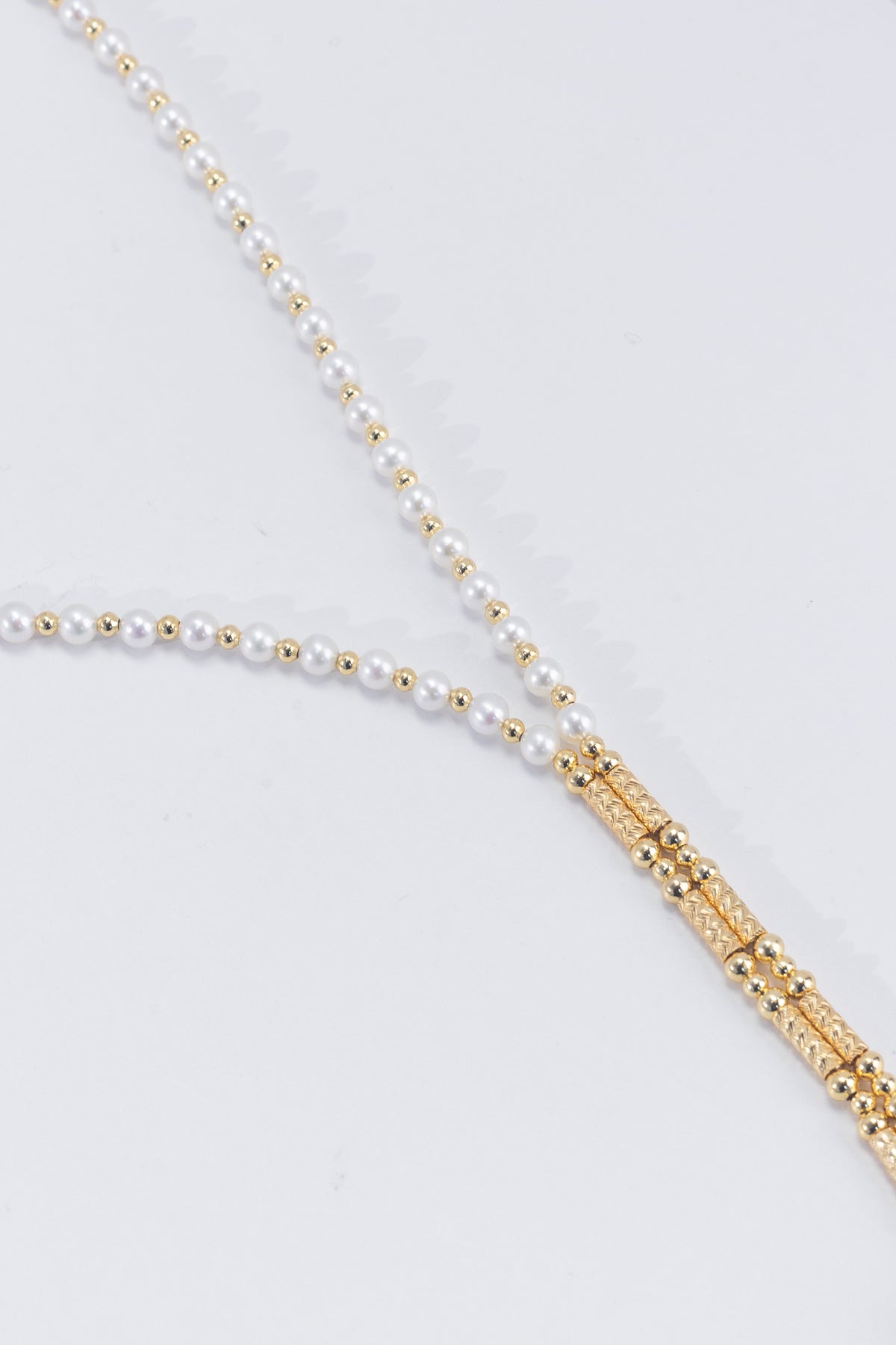 18K Gold-Plated Sterling Silver - Freshwater Baby Pearl Versatile Necklace | 3–4mm