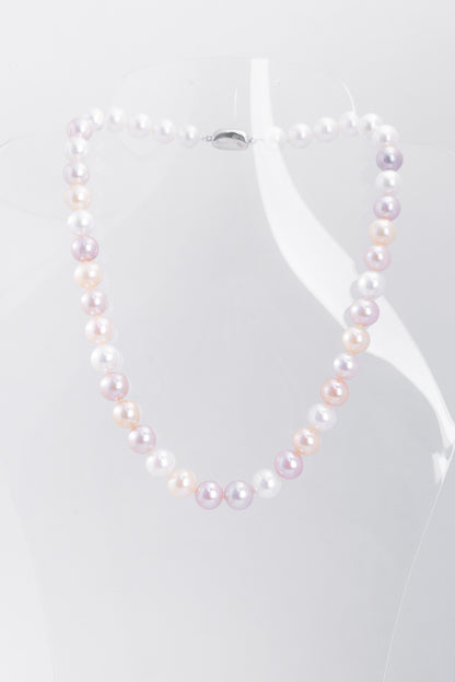 S925 Silver - Freshwater Pearl Necklace | 9–10mm