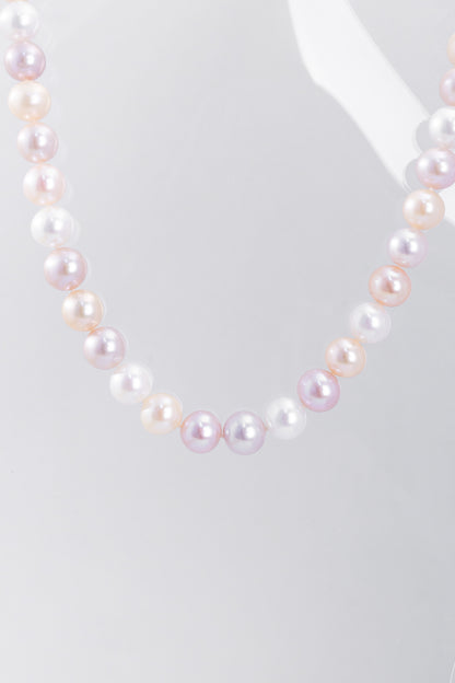 S925 Silver - Freshwater Pearl Necklace | 9–10mm