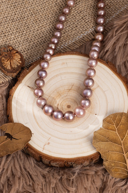 S925 Silver - Mixed Color Freshwater Pearl Detachable Necklace | 3.5–4mm & 7–8mm AAA Grade