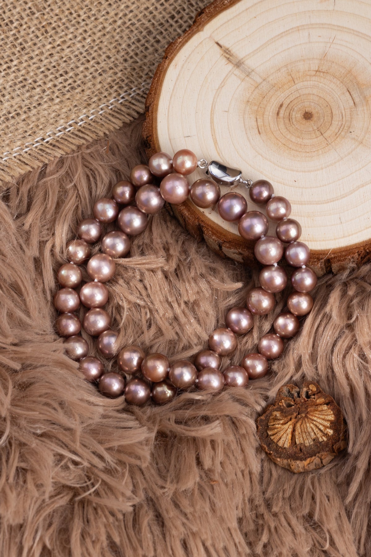 S925 Silver - Mixed Color Freshwater Pearl Detachable Necklace | 3.5–4mm & 7–8mm AAA Grade