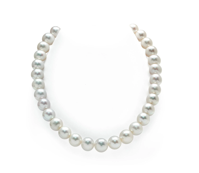 S925 Silver - White Edison Pearl Necklace