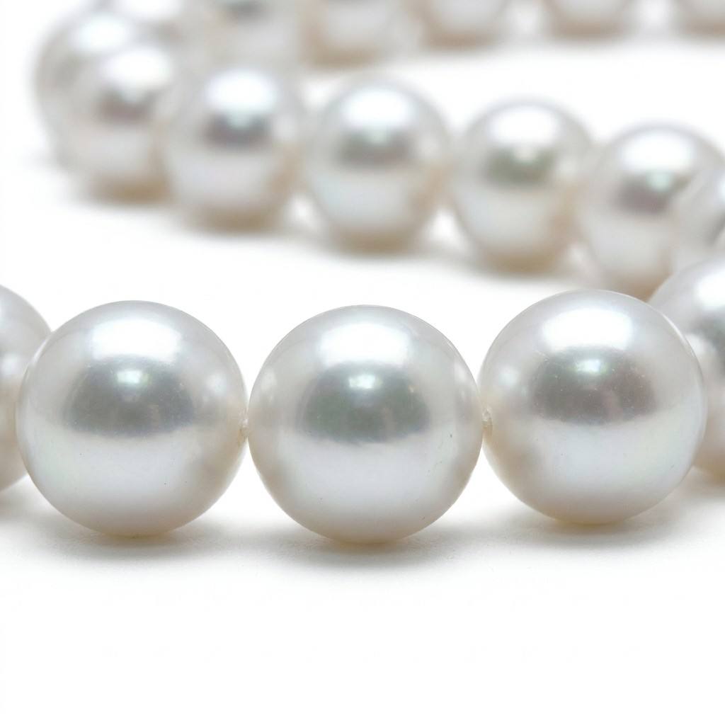S925 Silver - White Edison Pearl Necklace