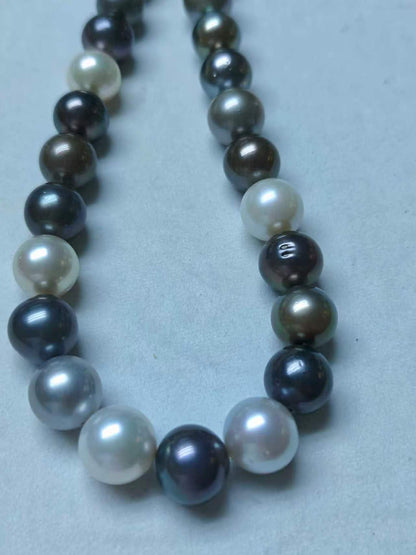 Morandi Mix Tahitian & White Freshwater Pearl Strand | 15–17mm AA Grade