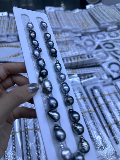Tahitian Baroque Pearl Loose Strand | 11–14mm AAA+ Grade | Per Strand