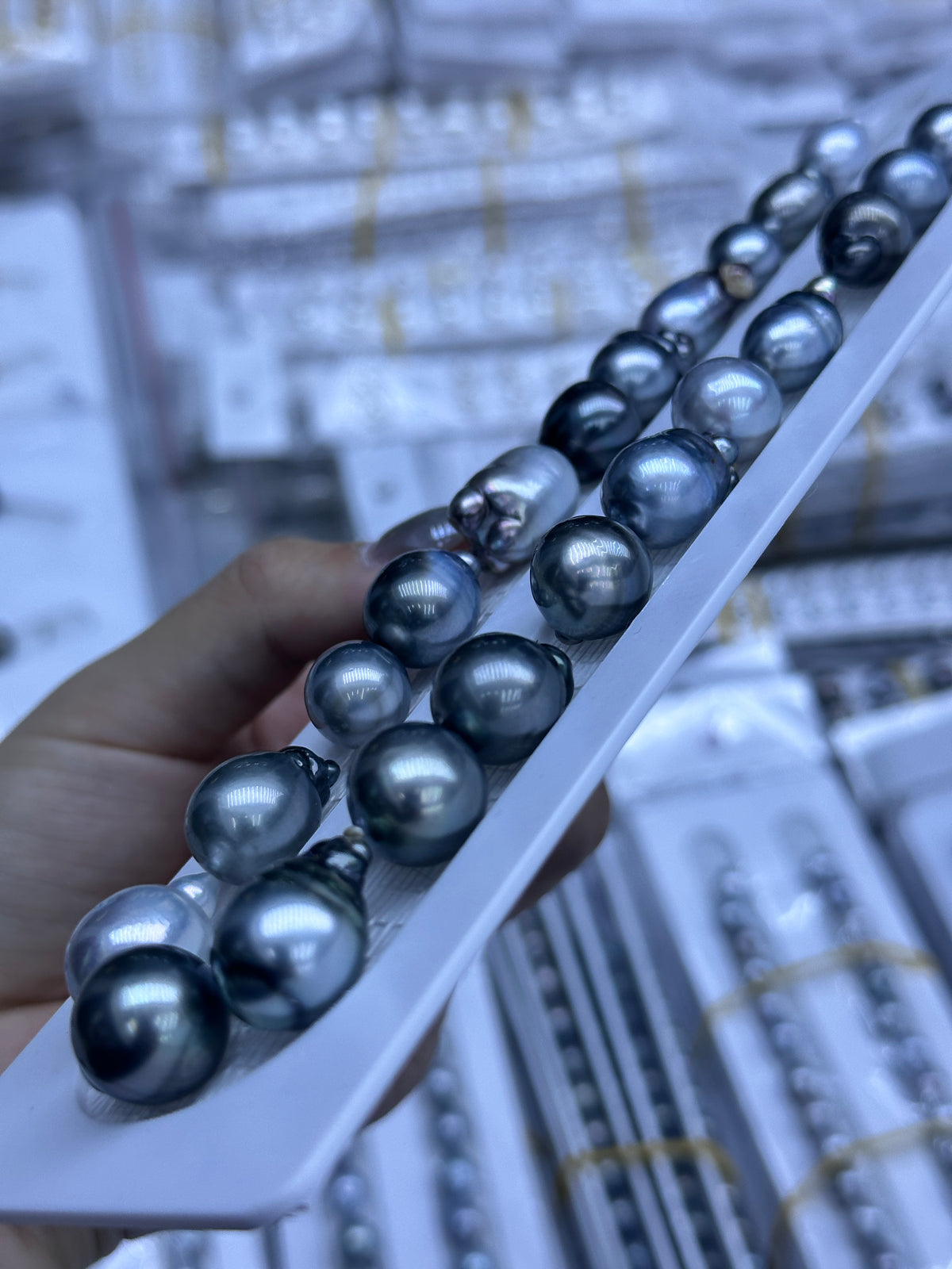 Tahitian Baroque Pearl Loose Strand | 11–14mm AAA+ Grade | Per Strand