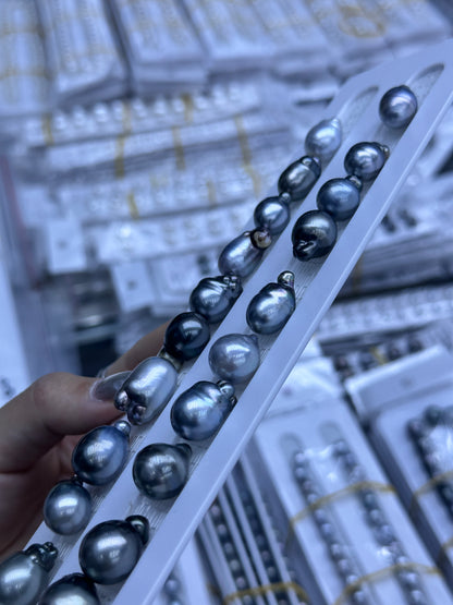Tahitian Baroque Pearl Loose Strand | 11–14mm AAA+ Grade | Per Strand